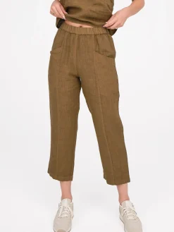 Linen High Waisted Pant