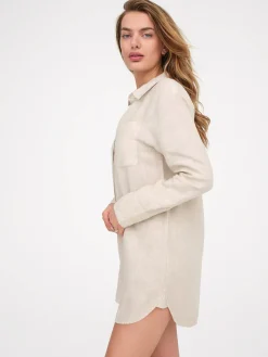 Linen Shirt Dress