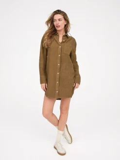 Linen Shirt Dress
