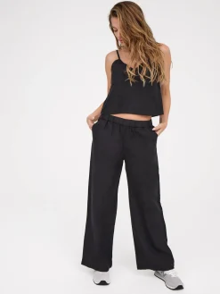 Linen Wide Leg Pant