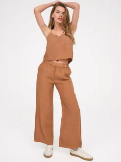 Linen Wide Leg Pant