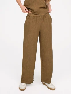 Linen Wide Leg Pant