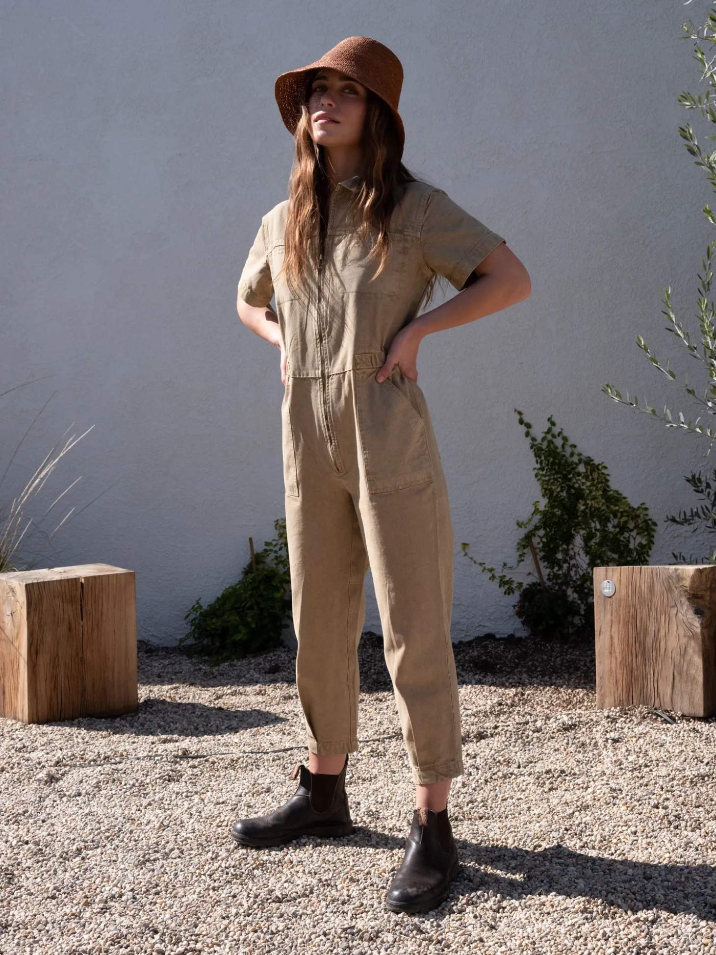 Mate X Orca Garden Zip Jumpsuit