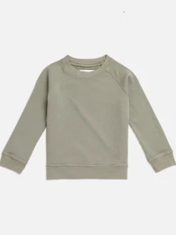 Mini Organic Terry Raglan Sweatshirt