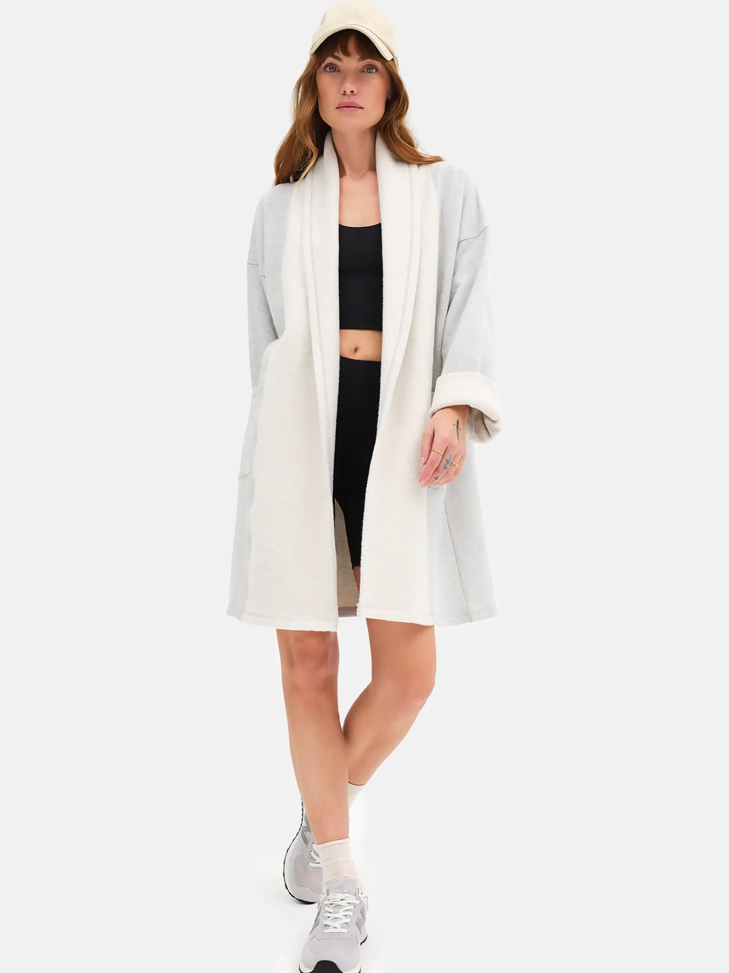 Organic Fleece Cardigan