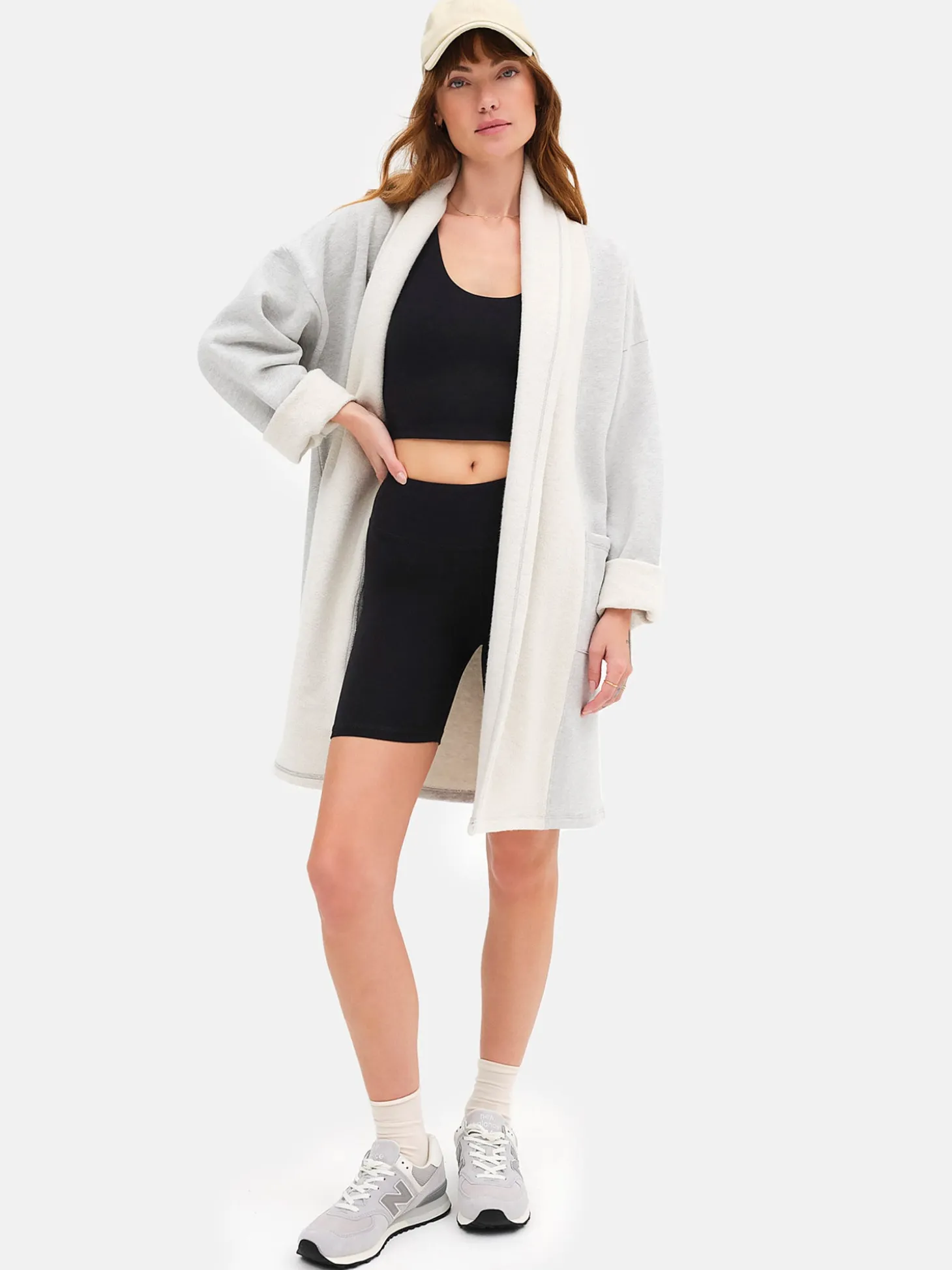 Organic Fleece Cardigan