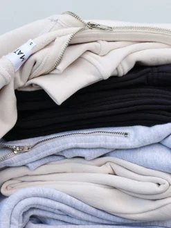 Organic Fleece Half-Zip Sweatshirt