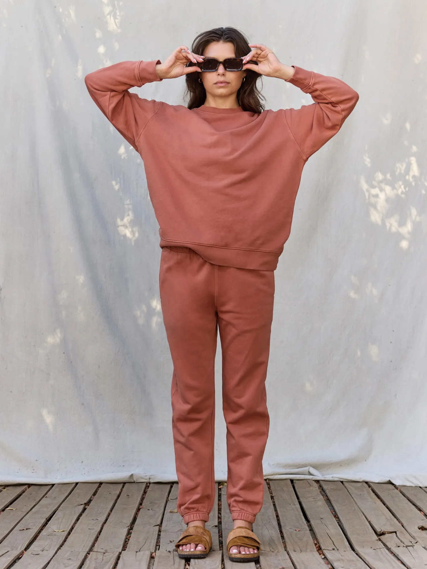 Organic Fleece Oversized Sweatshirt