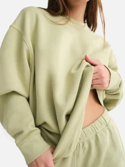 Organic Fleece Oversized Sweatshirt