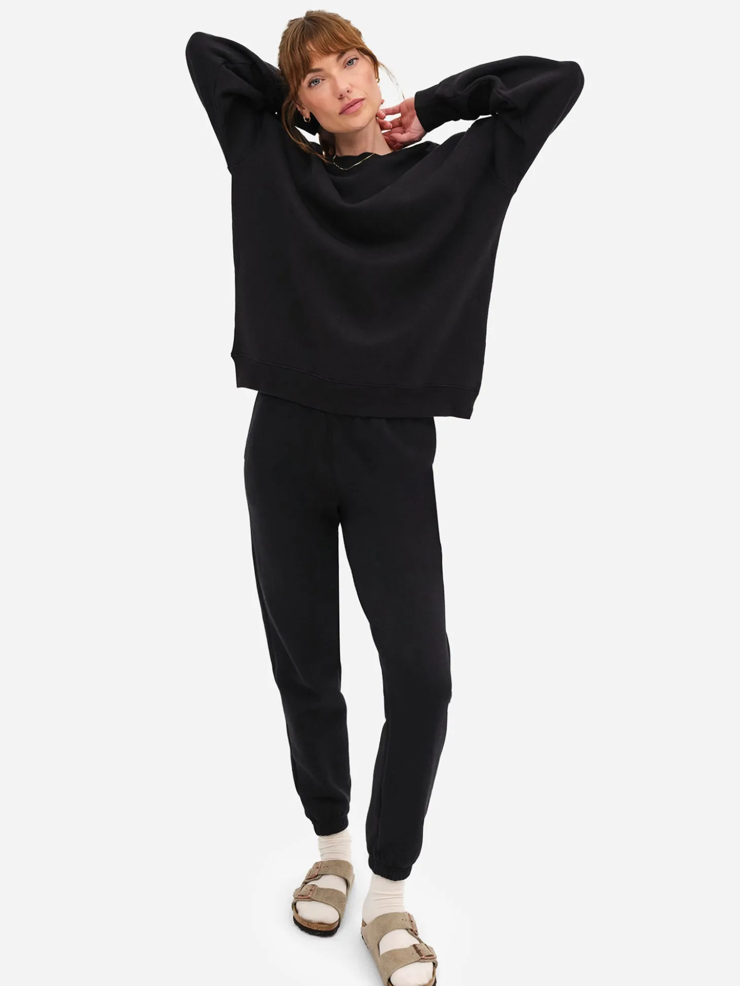 Organic Fleece Oversized Sweatshirt