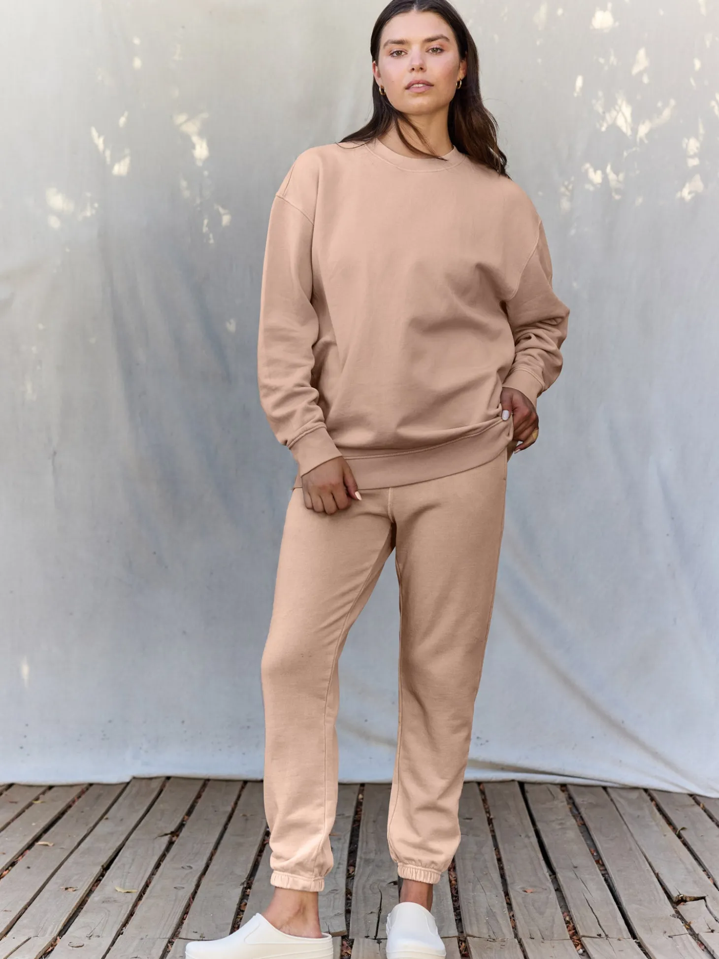 Organic Fleece Oversized Sweatshirt