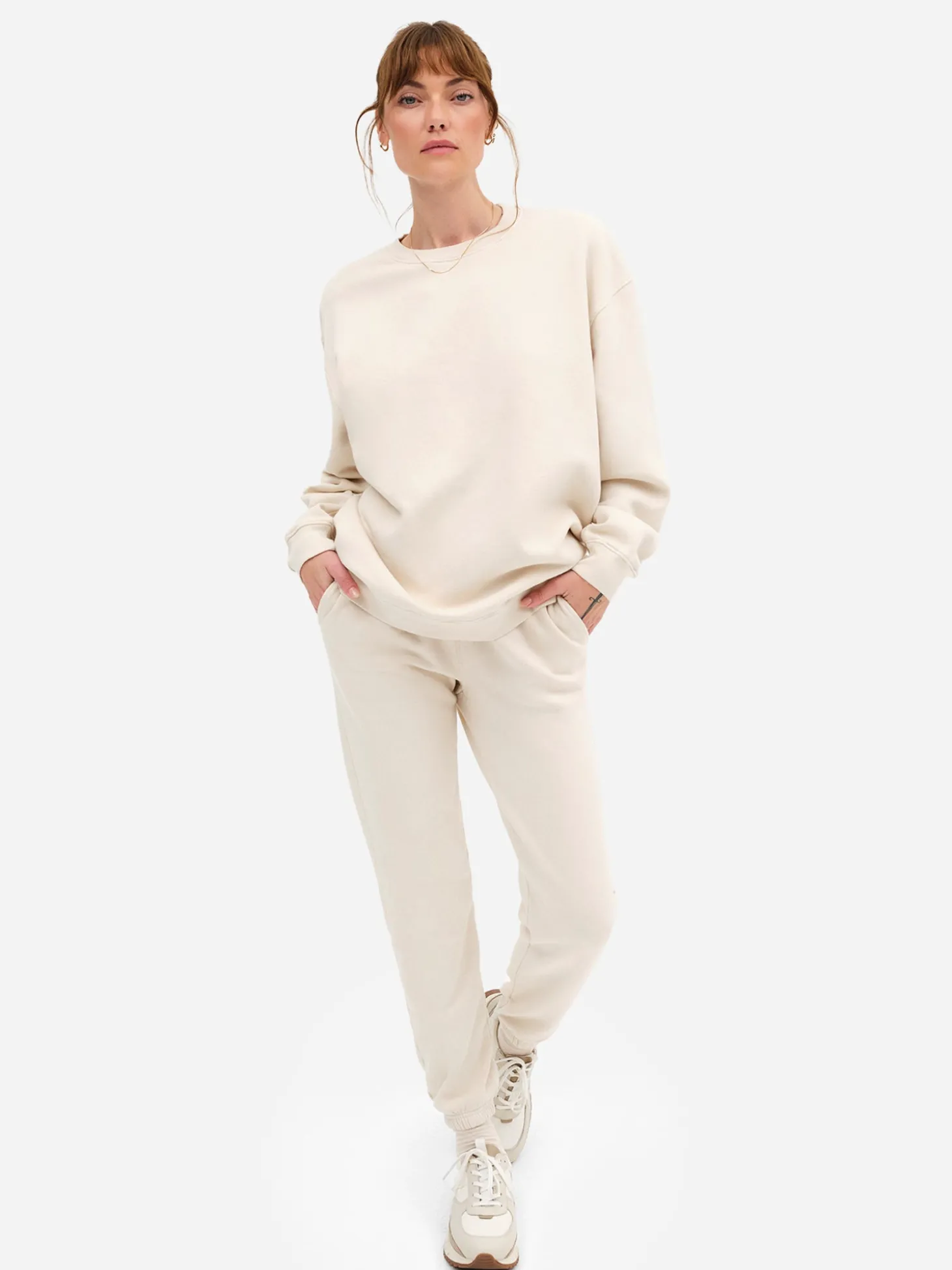 Organic Fleece Oversized Sweatshirt