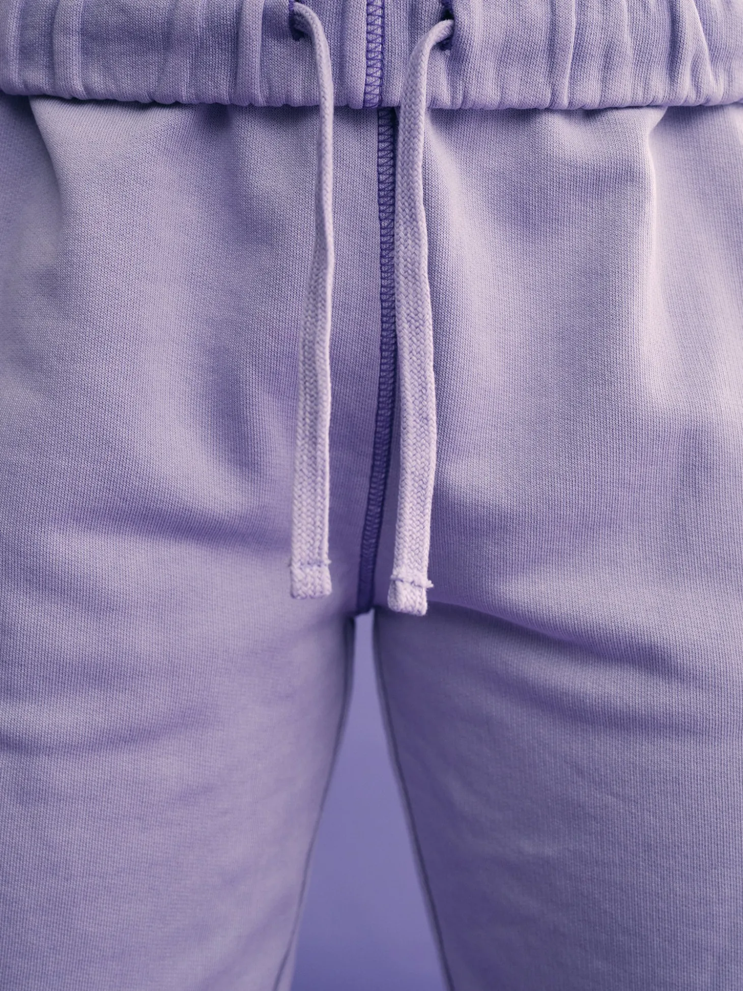 Organic Fleece Relaxed Pocket Contrast Sweatpant