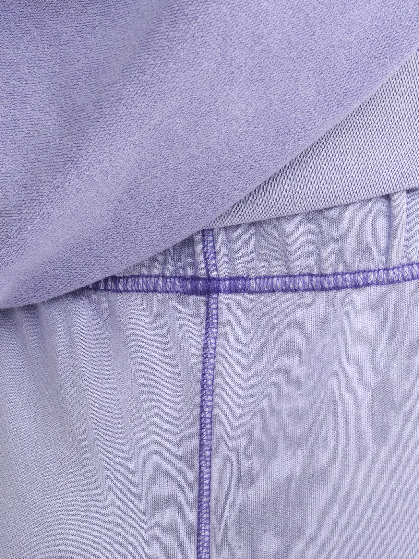 Organic Fleece Relaxed Pocket Contrast Sweatpant