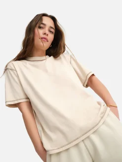 Organic Heavyweight Cotton Contrast Tee