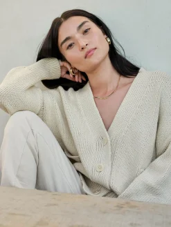 Organic Knit Cardigan