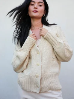 Organic Knit Cardigan