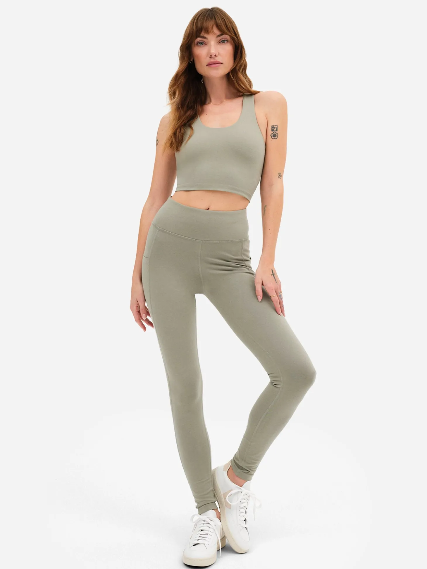 Organic Stretch Racer Tank