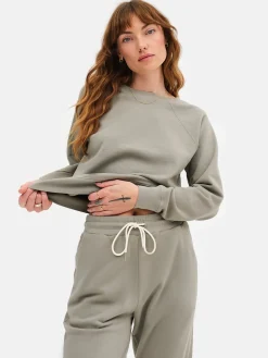 Organic Terry Raglan Sweatshirt