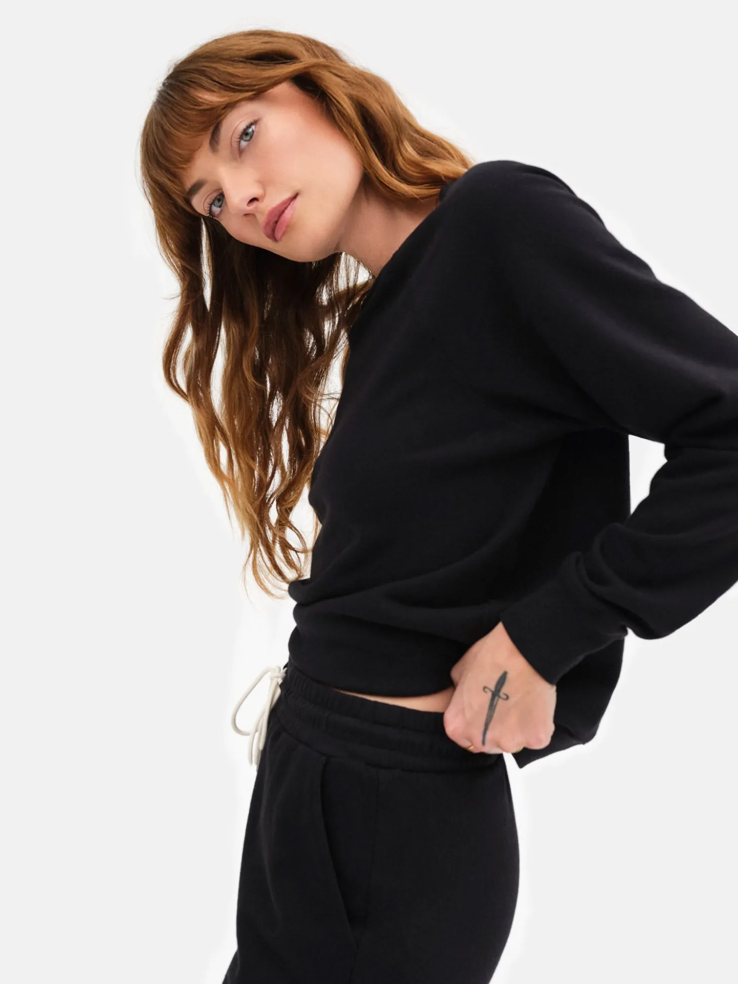 Organic Terry Raglan Sweatshirt