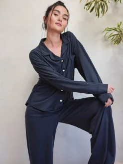 Tencel Button Down Sleep Shirt