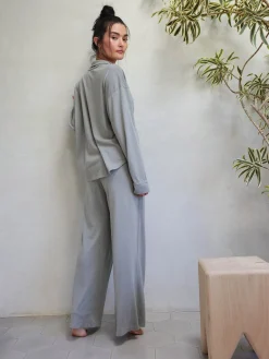 Tencel Button Down Sleep Shirt