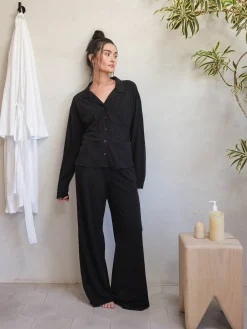 Tencel Button Down Sleep Shirt