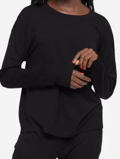 Tencel Long Sleeve Sleep Tee