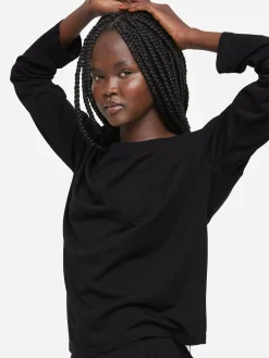 Tencel Long Sleeve Sleep Tee