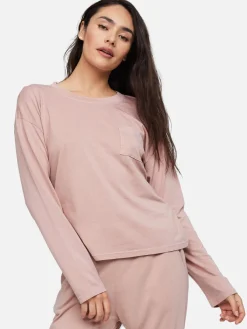 Tencel Long Sleeve Sleep Tee