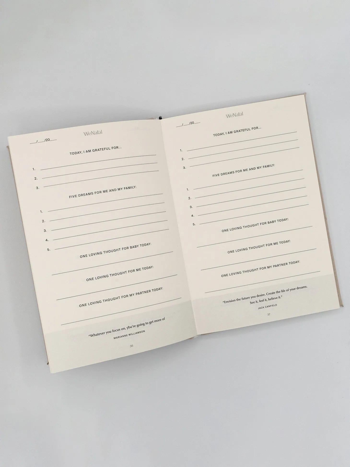 Wenatal Manifestation Journal